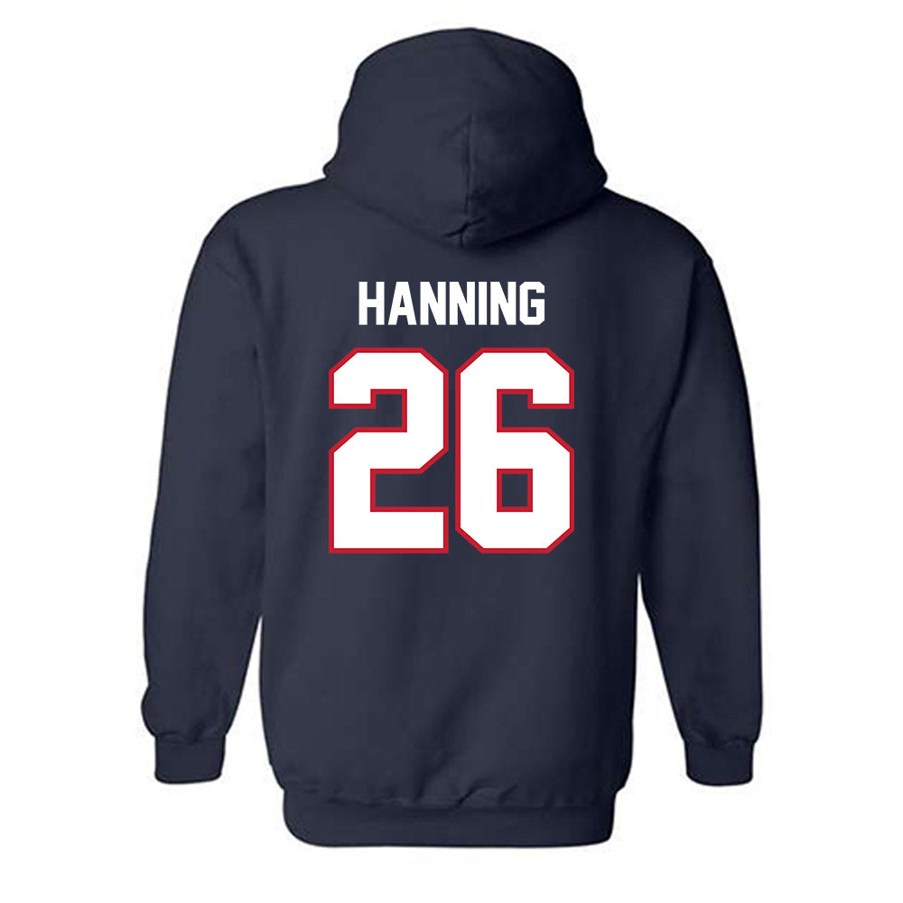 FAU - NCAA Football : Chase Hanning - Classic Shersey Hooded Sweatshirt-1