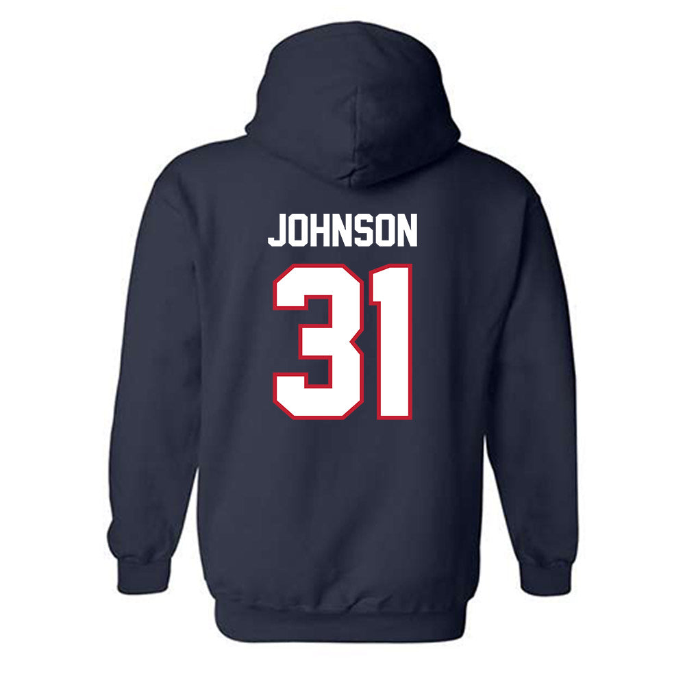 FAU - NCAA Football : Jarvis Johnson - Classic Shersey Hooded Sweatshirt-1