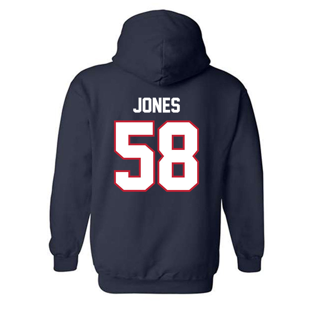 FAU - NCAA Football : Aiden Jones - Classic Shersey Hooded Sweatshirt-1