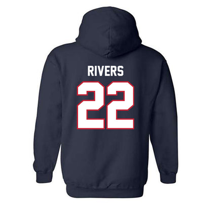 FAU - NCAA Softball : Hannah Rivers - Classic Shersey Hooded Sweatshirt-1