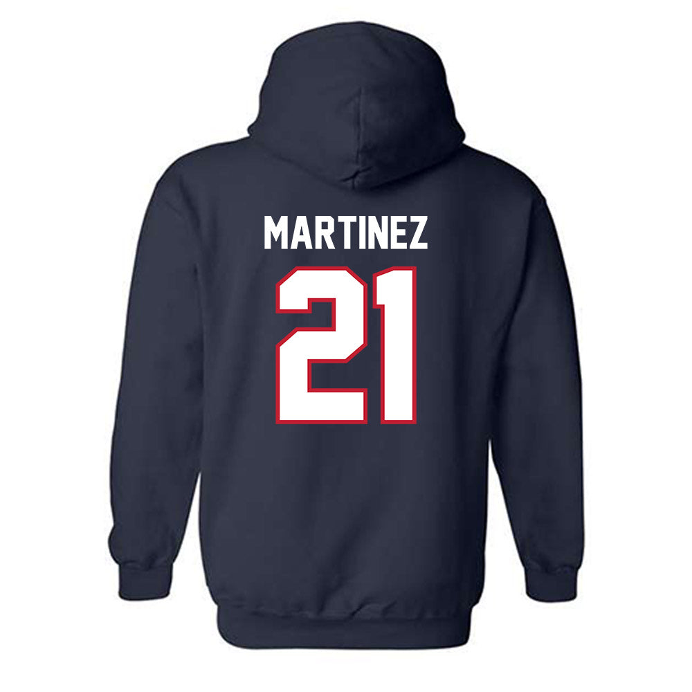 FAU - NCAA Baseball : John Martinez - Classic Shersey Hooded Sweatshirt-1