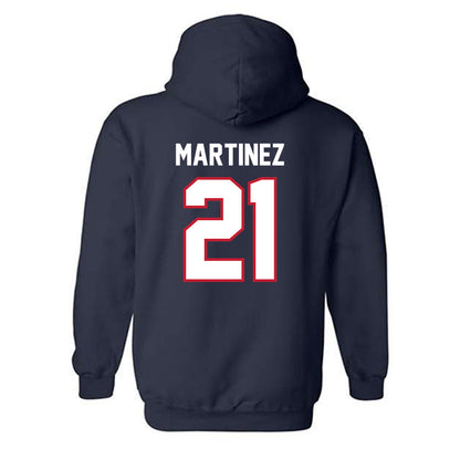 FAU - NCAA Baseball : John Martinez - Classic Shersey Hooded Sweatshirt-1