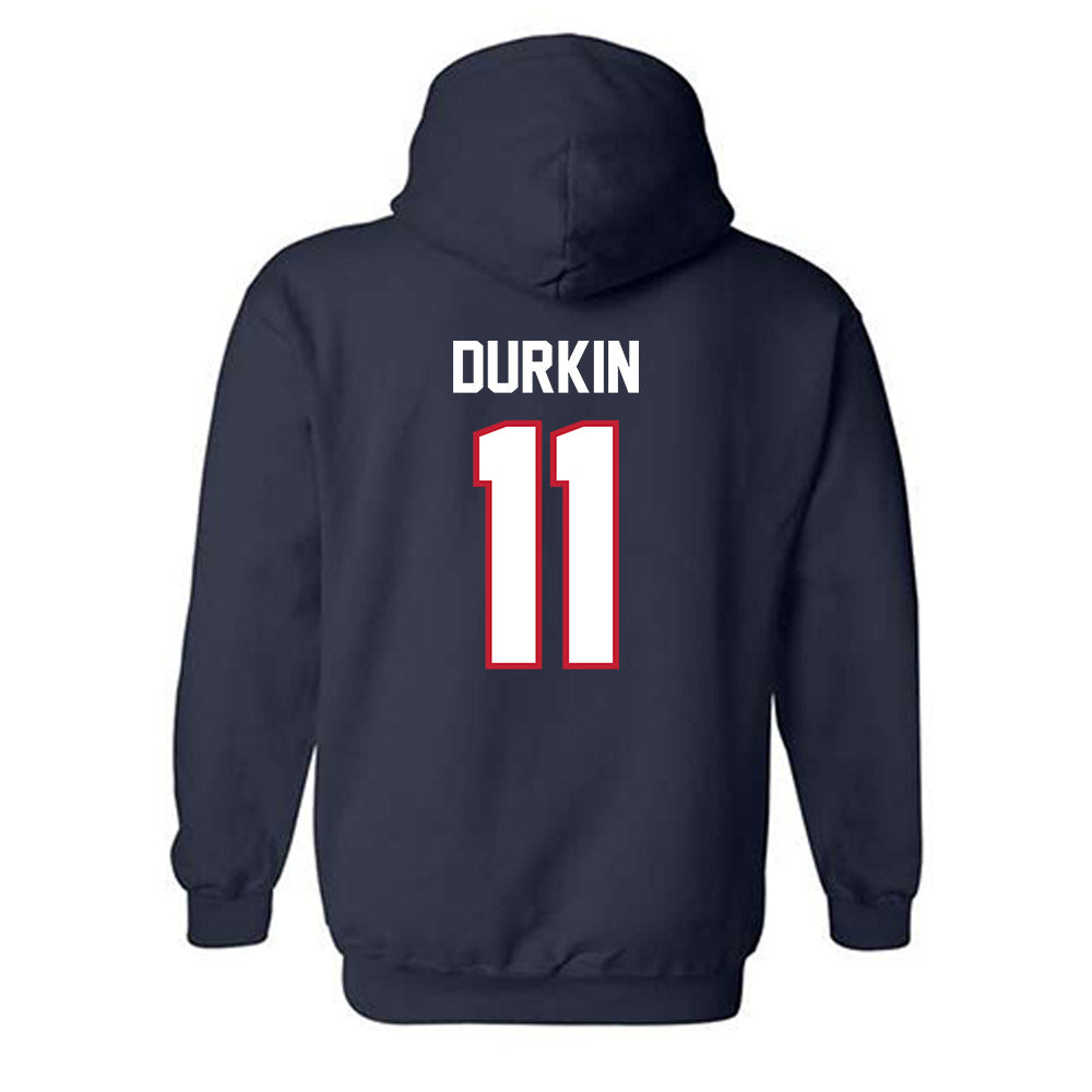FAU - NCAA Softball : Ashlynn Durkin - Classic Shersey Hooded Sweatshirt-1