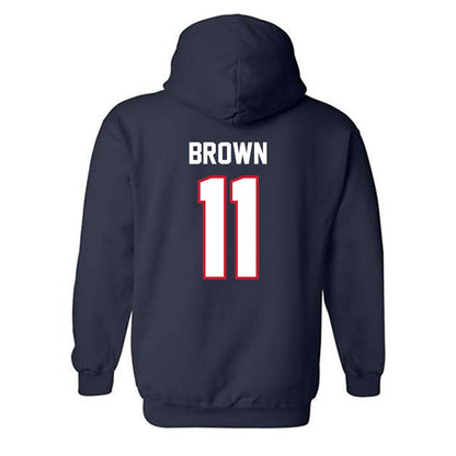 FAU - NCAA Football : Kahzir Brown - Classic Shersey Hooded Sweatshirt