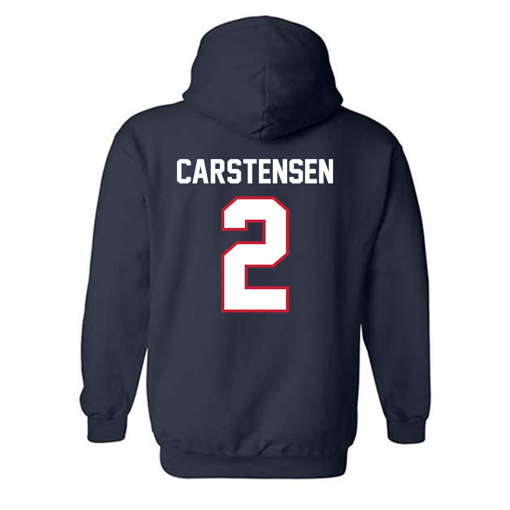 FAU - NCAA Women's Basketball : Grace Carstensen - Classic Shersey Hooded Sweatshirt-1