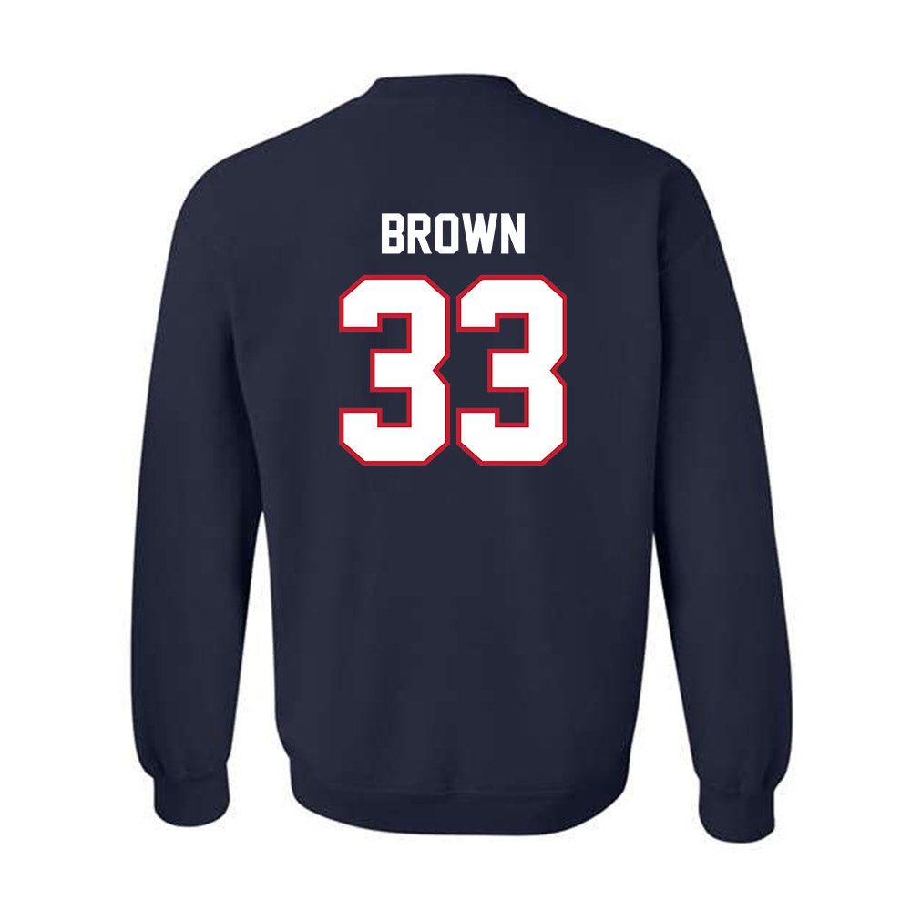 FAU - NCAA Football : Almari Brown - Classic Shersey Crewneck Sweatshirt-1