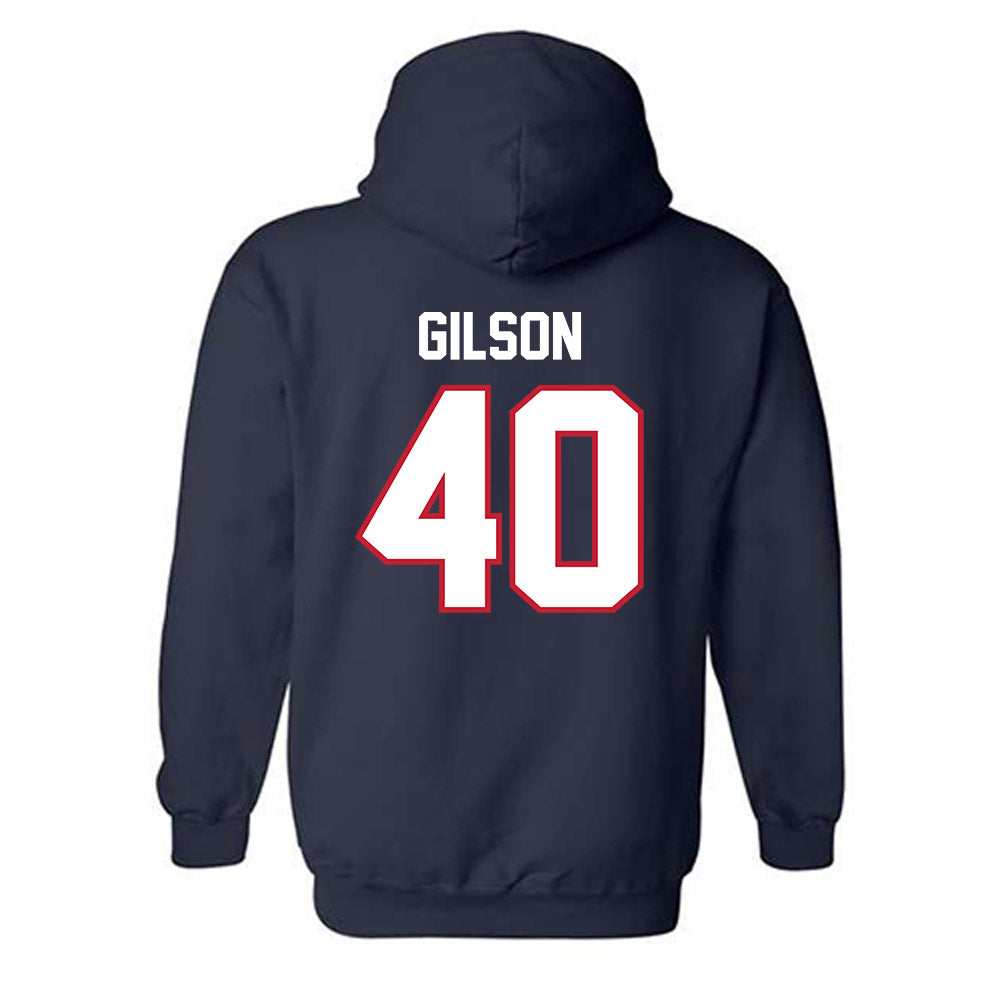 FAU - NCAA Baseball : Brayden Gilson - Classic Shersey Hooded Sweatshirt-1
