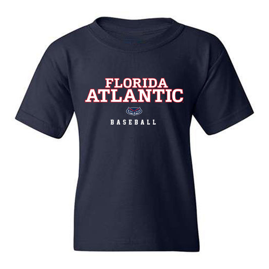 FAU - NCAA Baseball : Nick Romano - Classic Shersey Youth T-Shirt-0