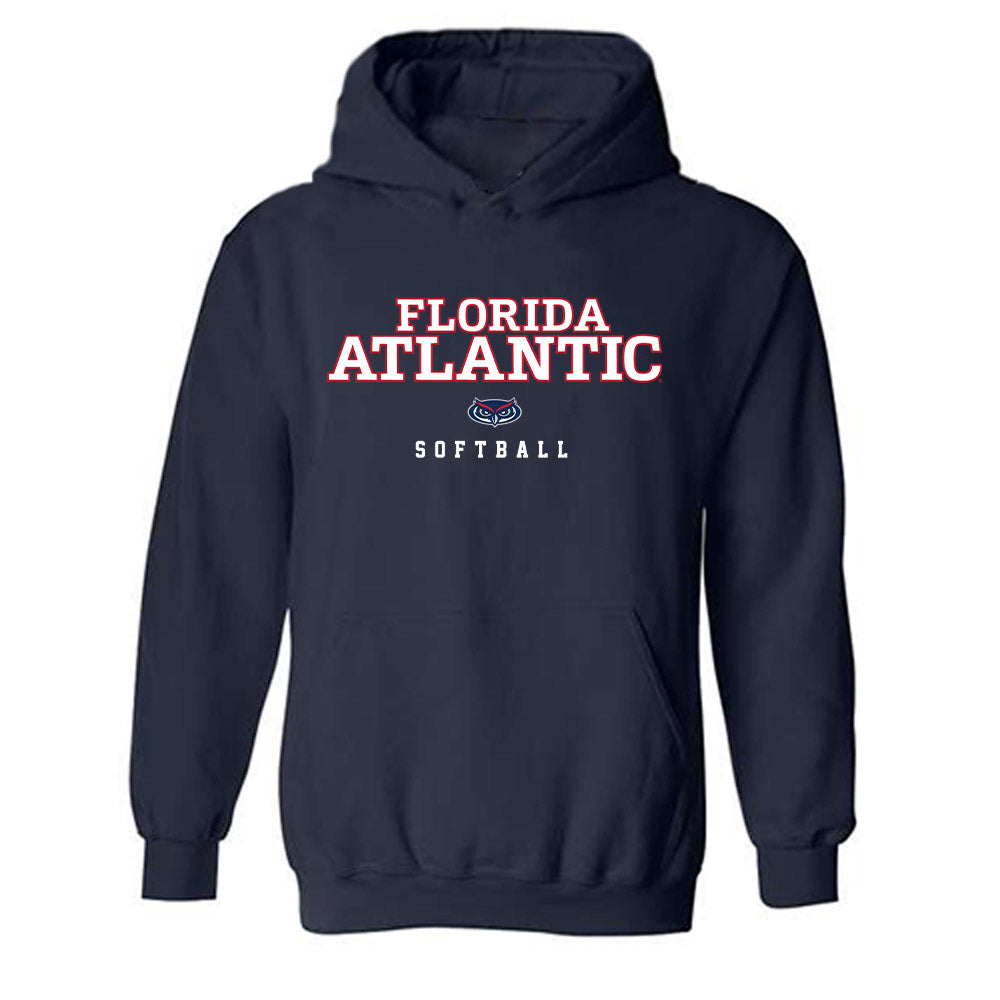 FAU - NCAA Softball : Makenna Lee - Classic Shersey Hooded Sweatshirt-0