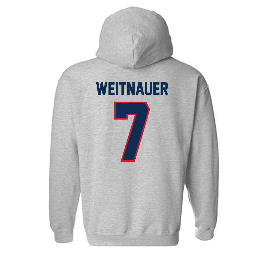 FAU - NCAA Beach Volleyball : Kate Weitnauer - Classic Shersey Hooded Sweatshirt-1