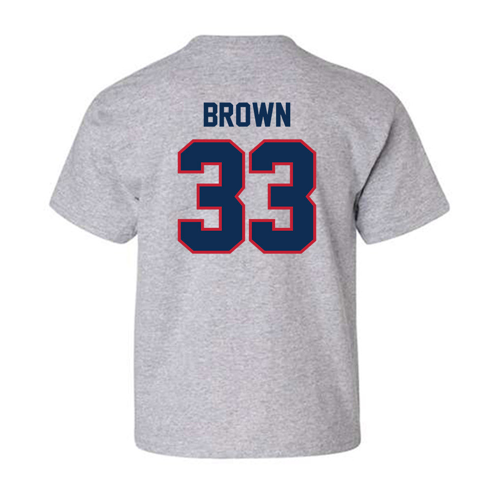 FAU - NCAA Football : Almari Brown - Classic Shersey Youth T-Shirt-1