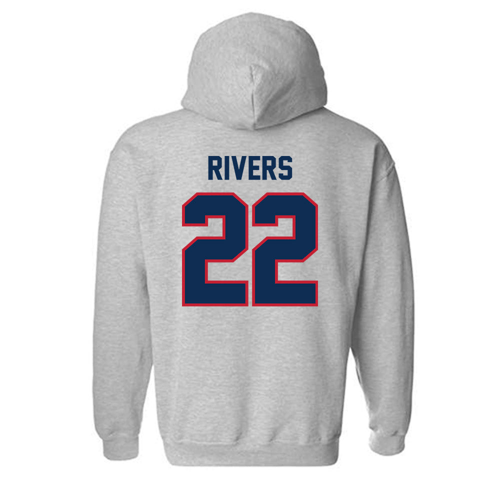 FAU - NCAA Softball : Hannah Rivers - Classic Shersey Hooded Sweatshirt-1