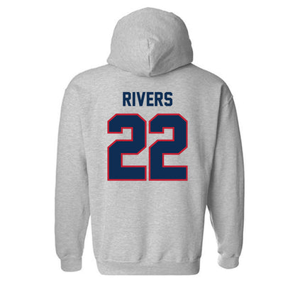 FAU - NCAA Softball : Hannah Rivers - Classic Shersey Hooded Sweatshirt-1