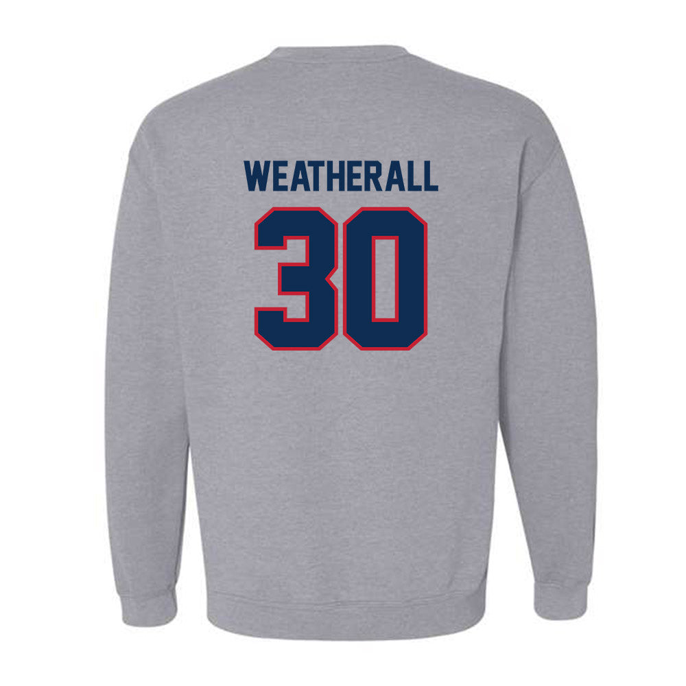 FAU - NCAA Football : Justin Weatherall - Classic Shersey Crewneck Sweatshirt-1