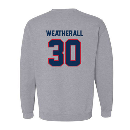 FAU - NCAA Football : Justin Weatherall - Classic Shersey Crewneck Sweatshirt-1