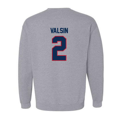 FAU - NCAA Football : Kelby Valsin - Classic Shersey Crewneck Sweatshirt-1