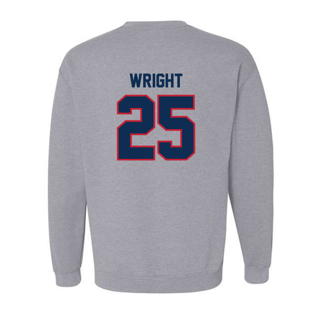 FAU - NCAA Football : Michael Wright - Classic Shersey Crewneck Sweatshirt-1