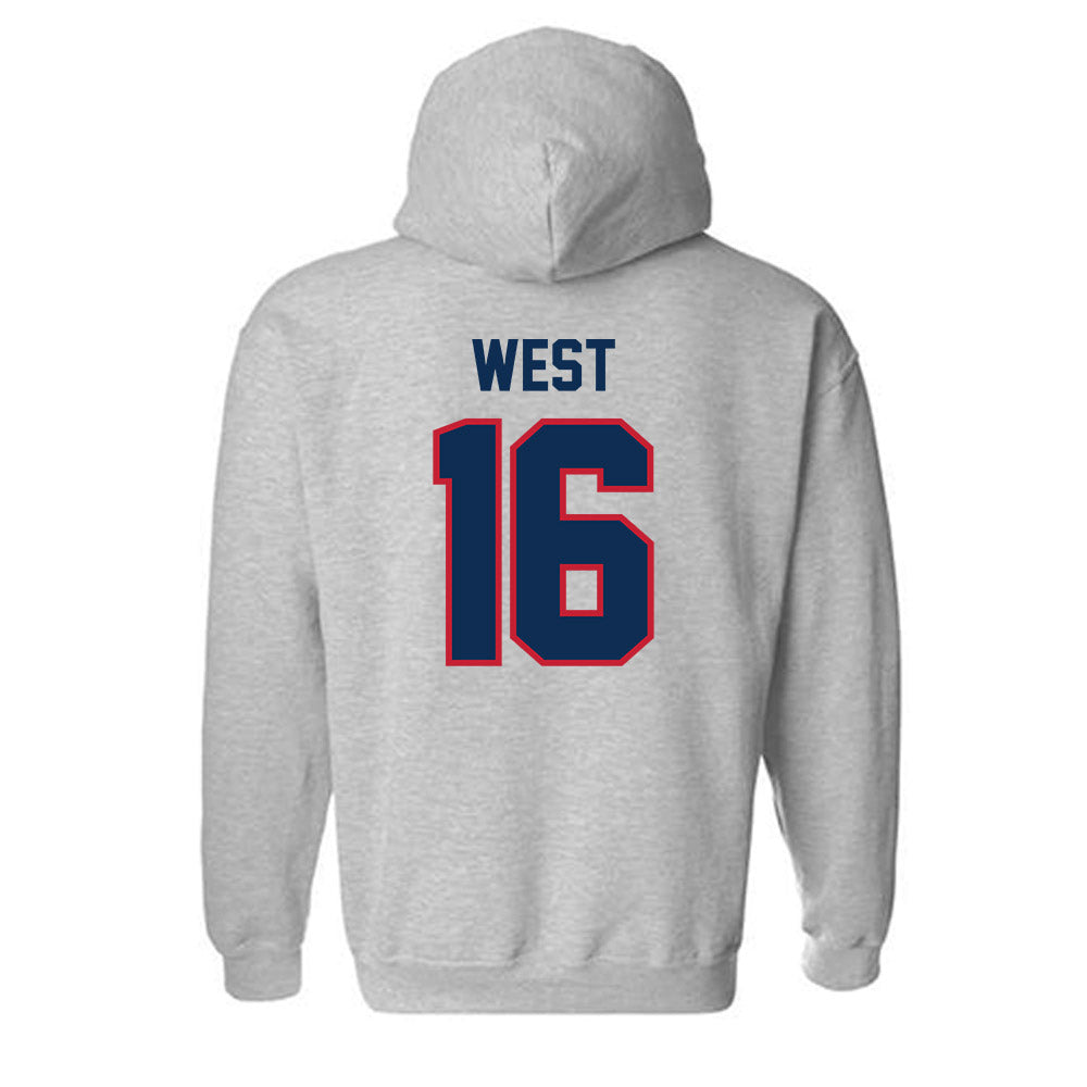 FAU - NCAA Football : Elijah West - Classic Shersey Hooded Sweatshirt-1
