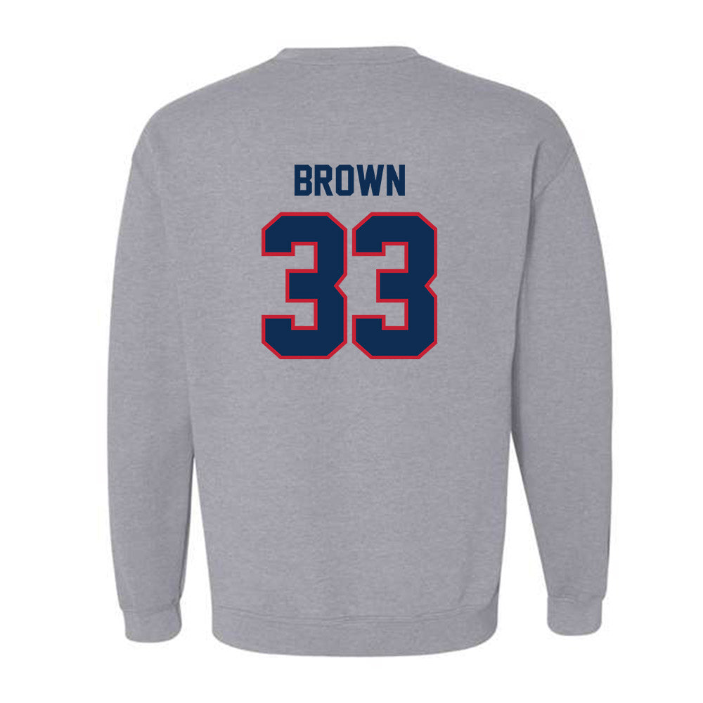 FAU - NCAA Football : Almari Brown - Classic Shersey Crewneck Sweatshirt-1