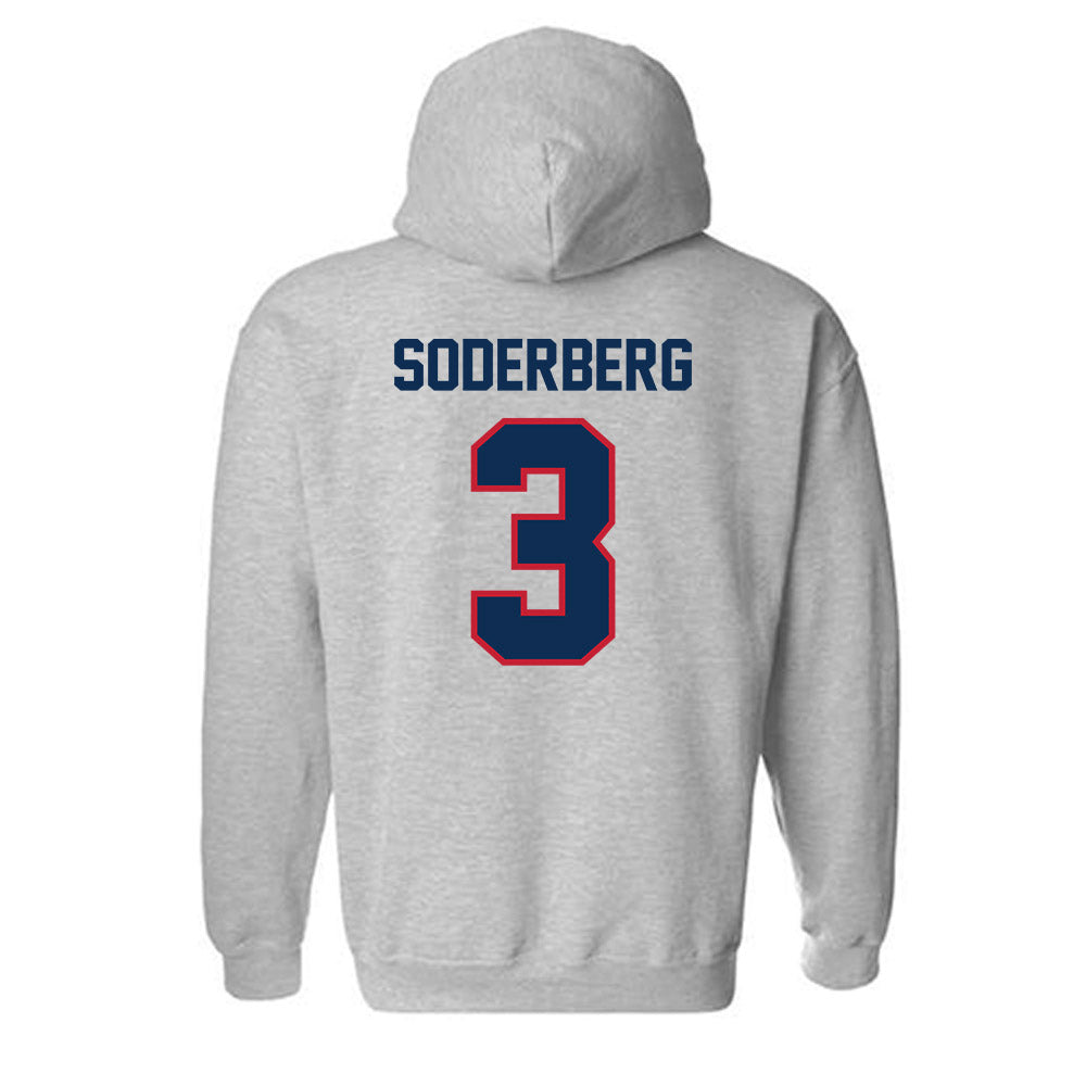 FAU - NCAA Beach Volleyball : Sophia Soderberg - Classic Shersey Hooded Sweatshirt-1