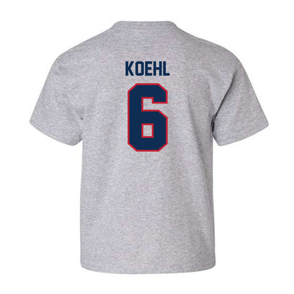 FAU - NCAA Beach Volleyball : Ava Koehl - Classic Shersey Youth T-Shirt-1