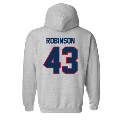 FAU - NCAA Baseball : Dalton Robinson - Classic Shersey Hooded Sweatshirt-1