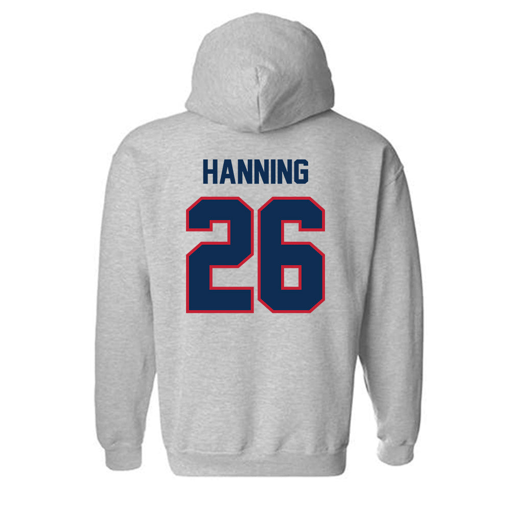 FAU - NCAA Football : Chase Hanning - Classic Shersey Hooded Sweatshirt-1