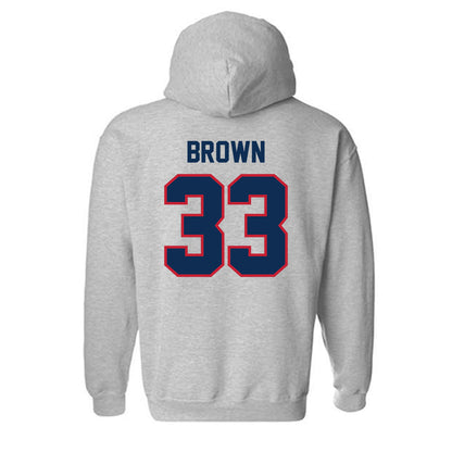 FAU - NCAA Football : Almari Brown - Classic Shersey Hooded Sweatshirt-1