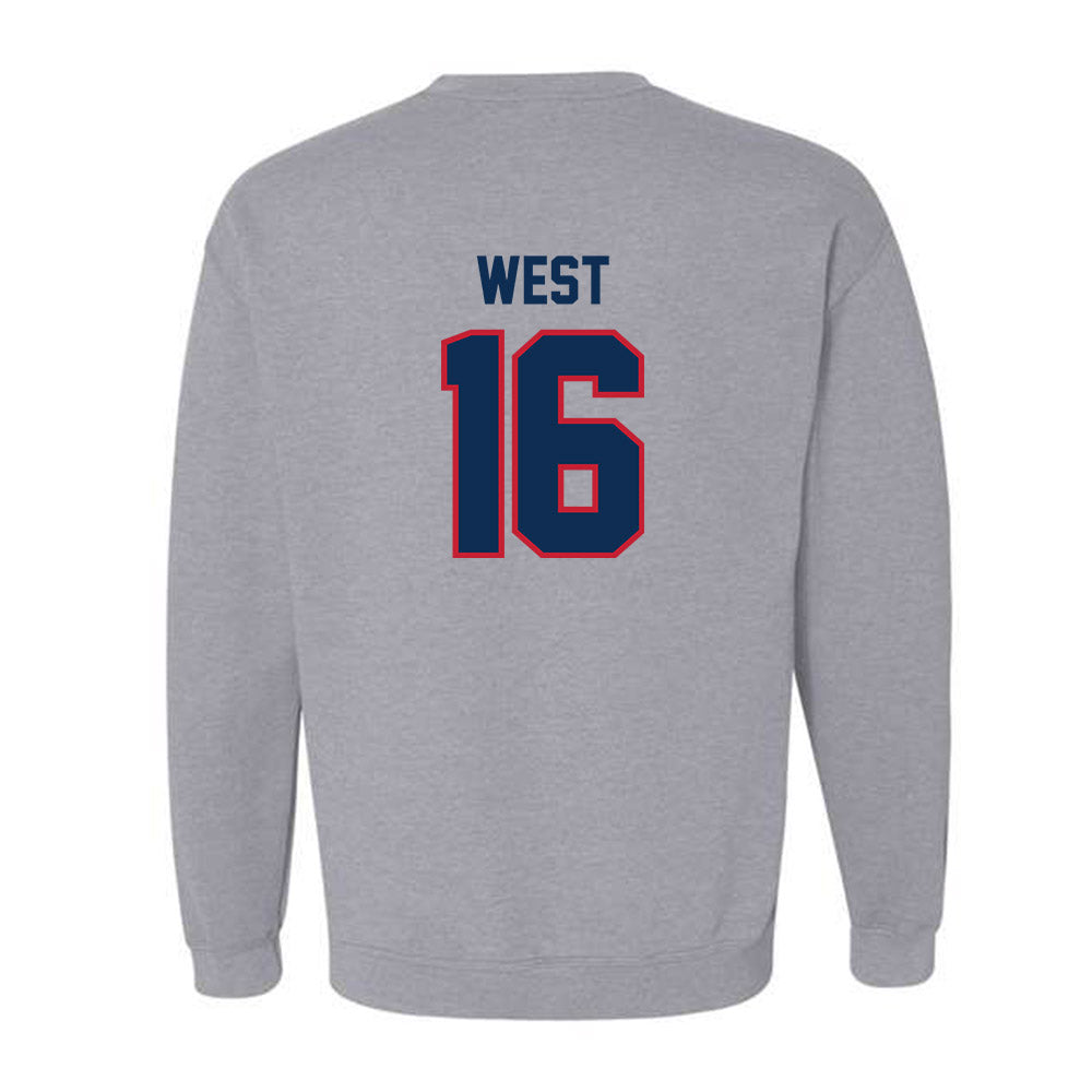 FAU - NCAA Football : Elijah West - Classic Shersey Crewneck Sweatshirt-1