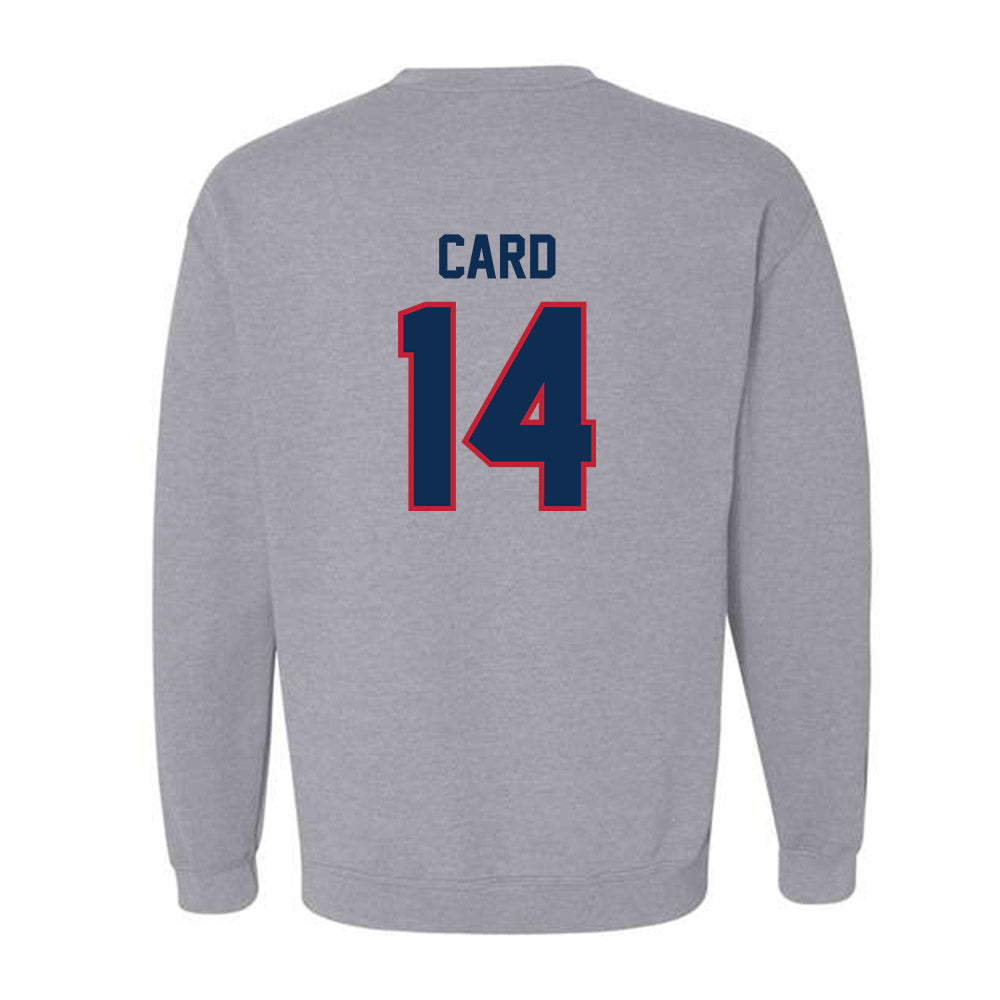 FAU - NCAA Football : Jade Card - Classic Shersey Crewneck Sweatshirt-1
