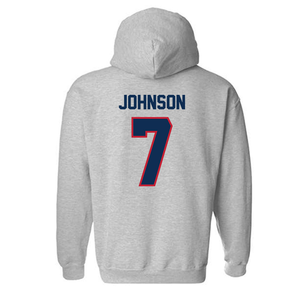 FAU - NCAA Football : Khmari Johnson - Classic Shersey Hooded Sweatshirt-1