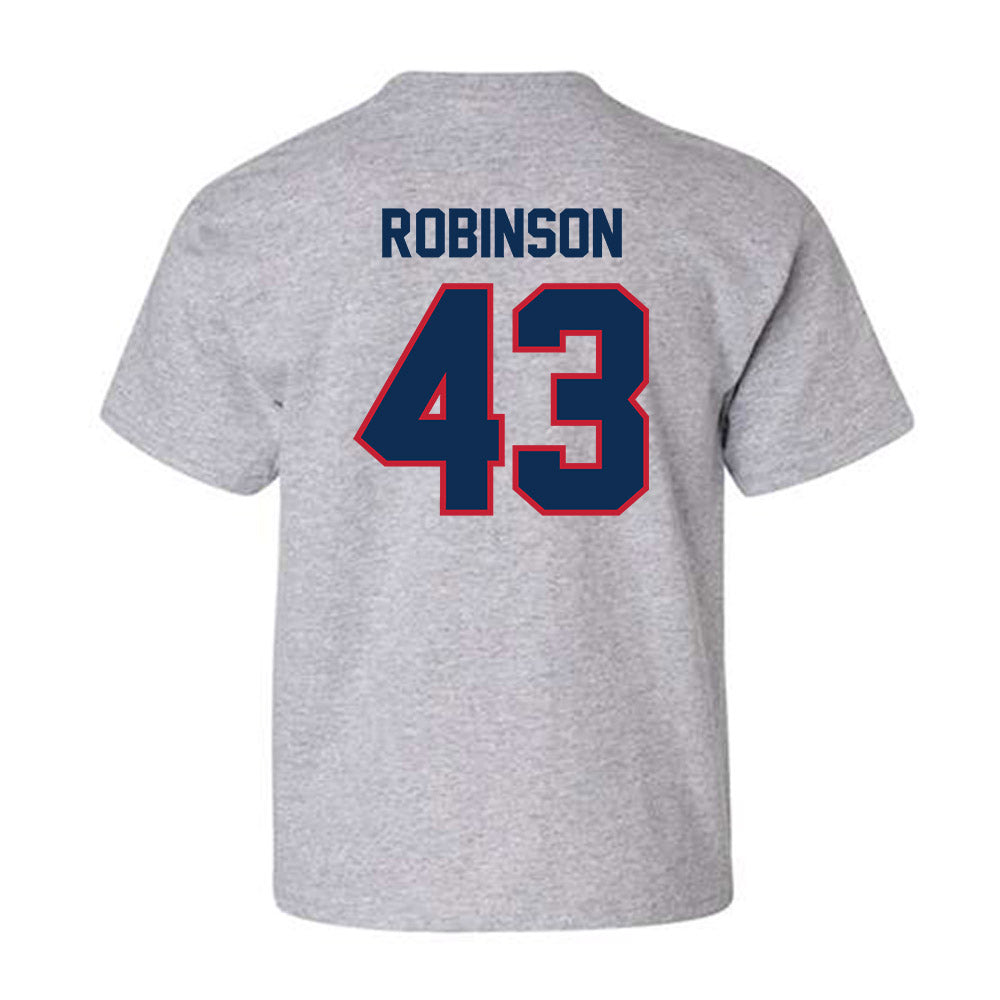 FAU - NCAA Baseball : Dalton Robinson - Classic Shersey Youth T-Shirt-1