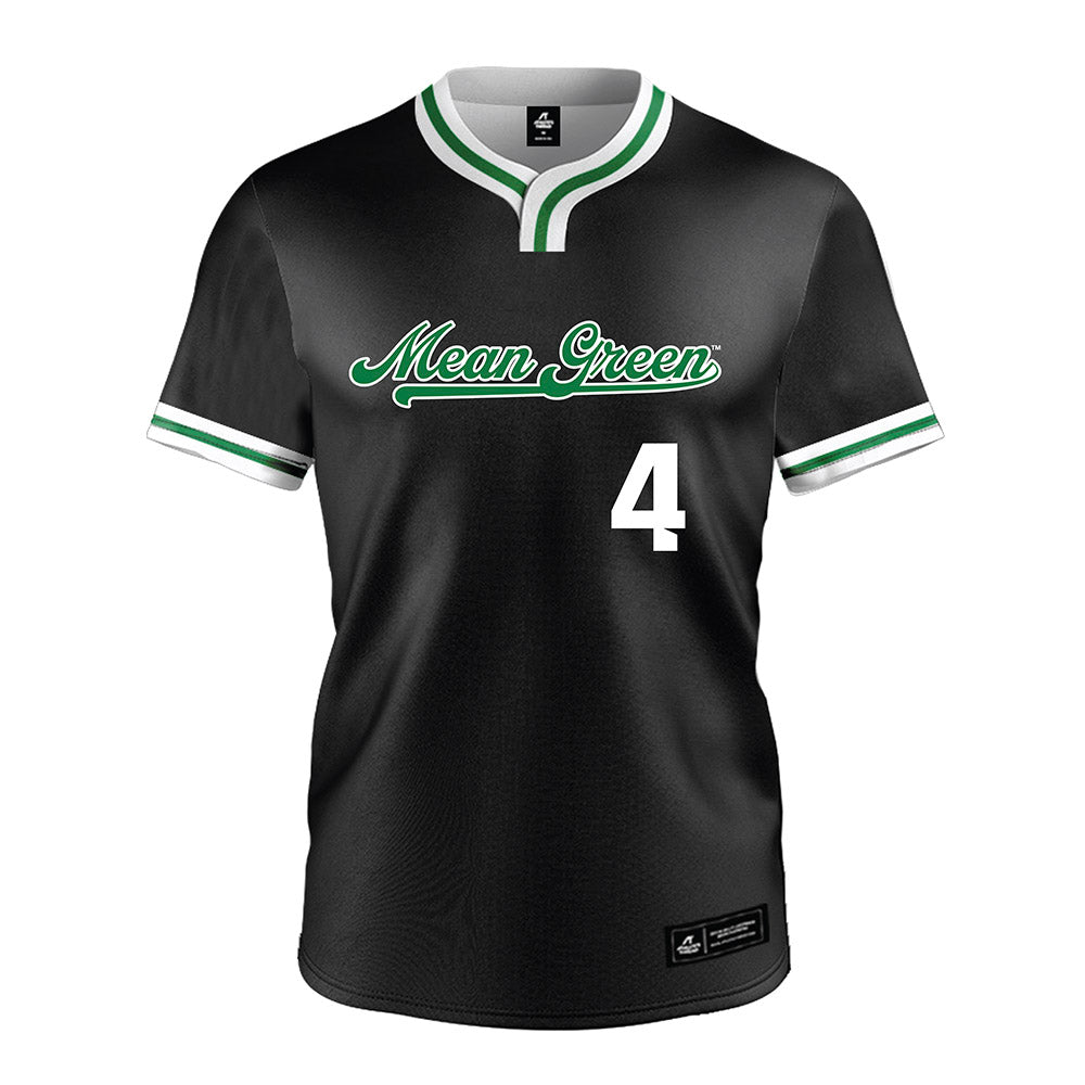 North Texas - NCAA Softball : Bradi Harman - Black Jersey-0
