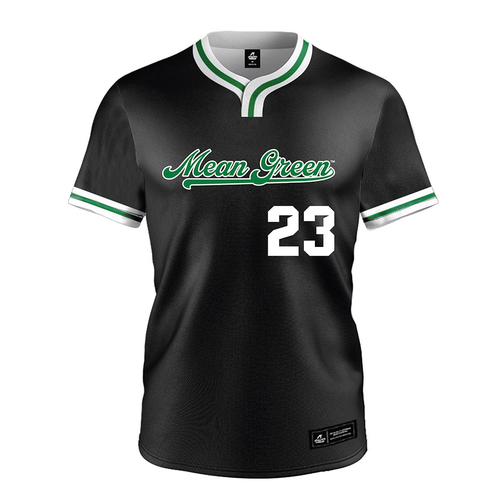 North Texas - NCAA Softball : Elizabeth Andrews - Black Jersey-0