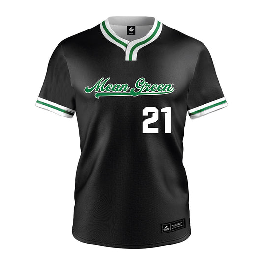 North Texas - NCAA Softball : Laila Nobles - Black Jersey-0