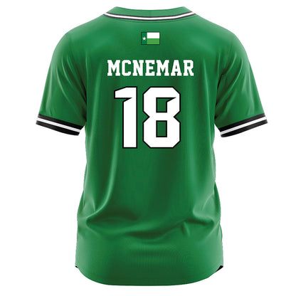 North Texas - NCAA Softball : Riley McNemar - Green Jersey