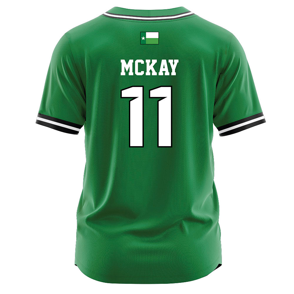 North Texas - NCAA Softball : Kadey McKay - Green Jersey-1