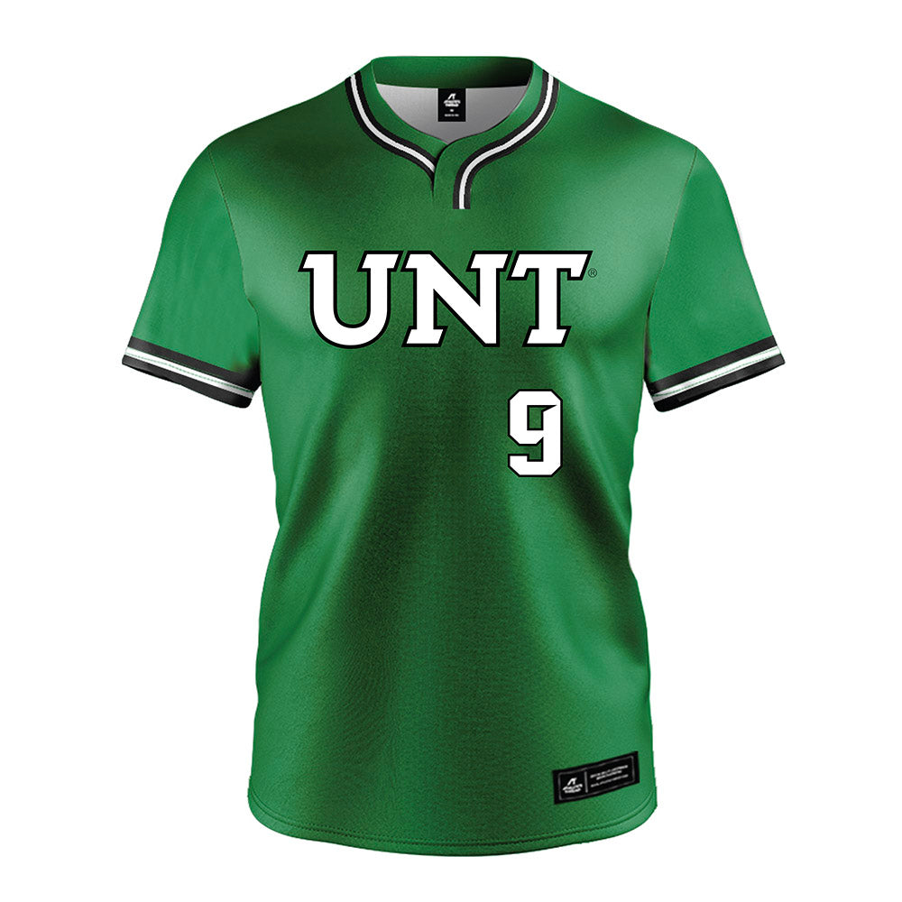 North Texas - NCAA Softball : Eva Daniels - Green Jersey-0