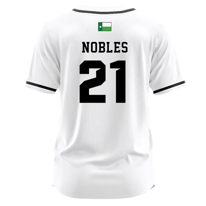North Texas - NCAA Softball : Laila Nobles - White Jersey-1