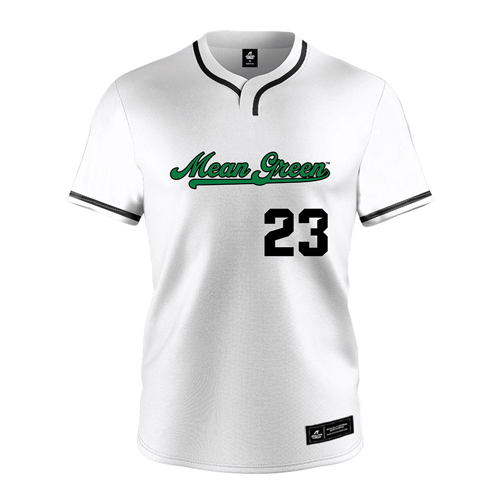 North Texas - NCAA Softball : Elizabeth Andrews - White Jersey-0