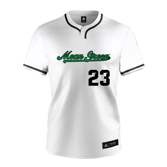 North Texas - NCAA Softball : Elizabeth Andrews - White Jersey-0