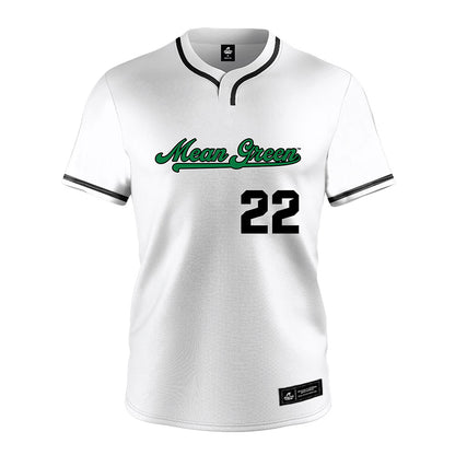North Texas - NCAA Softball : Sienna Mayer - White Jersey-0