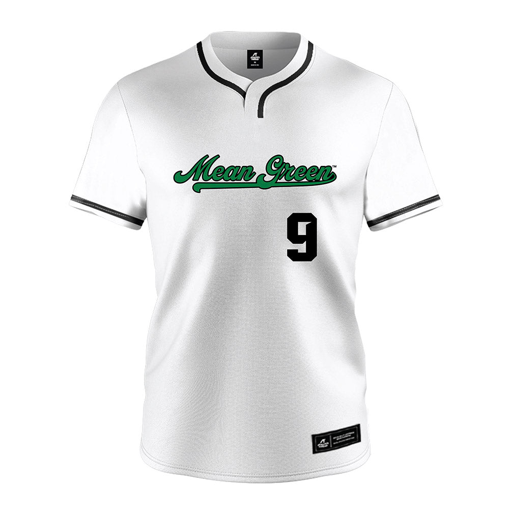 North Texas - NCAA Softball : Eva Daniels - White Jersey-0