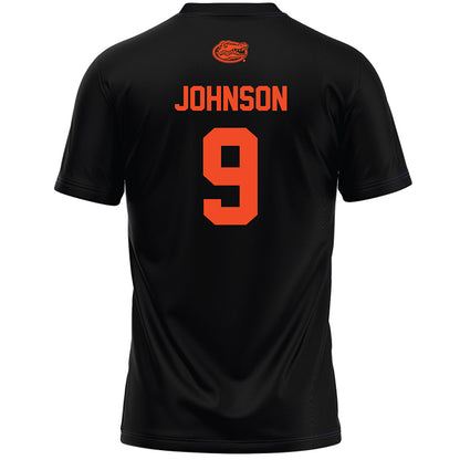 Florida - NCAA Women's Lacrosse : Gabi Johnson - Black Lacrosse Jersey -1