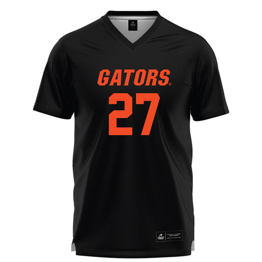 Florida - NCAA Women's Lacrosse : Gianna Monaco - Black Lacrosse Jersey-0