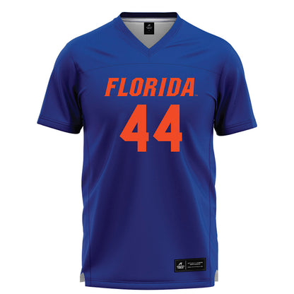 Florida - NCAA Women's Lacrosse : Allison Fling - Blue Lacrosse Jersey -0