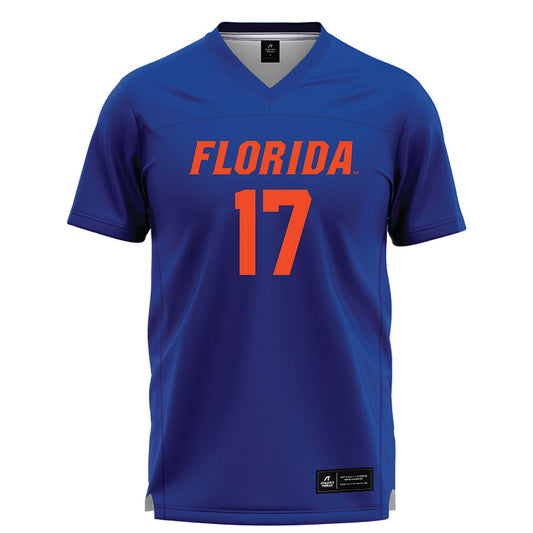 Florida - NCAA Women's Lacrosse : Cali Bishop - Blue Lacrosse Jersey