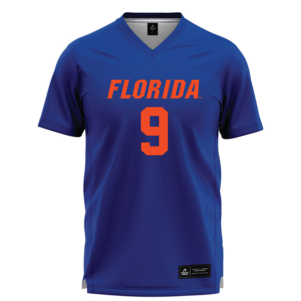 Florida - NCAA Women's Lacrosse : Gabi Johnson - Blue Lacrosse Jersey -0