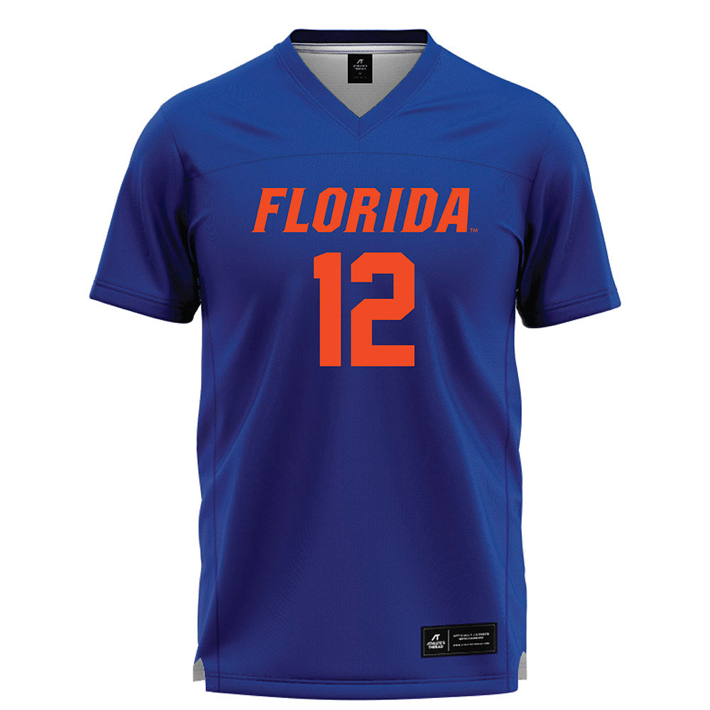Florida - NCAA Women's Lacrosse : Alexa Stone - Blue Lacrosse Jersey -0