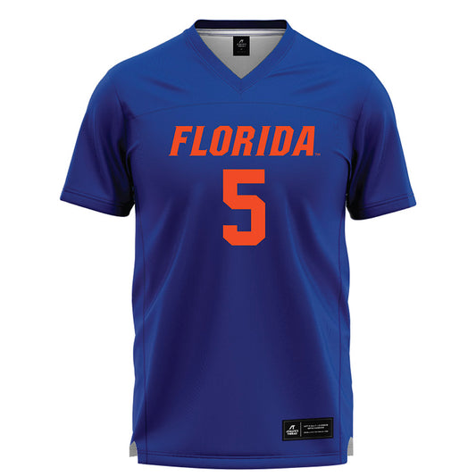 Florida - NCAA Women's Lacrosse : Kaitlyn Davies - Blue Lacrosse Jersey -0